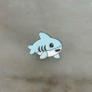 Cute Shark Enamel Pin